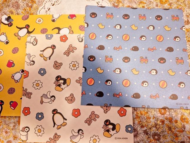 お裾分け☆ピングーのデザインペーパー3枚☆ < インテリア/ライフ お裾分け☆ピングーのデザインペーパー3枚☆ < インテリア/ライフの