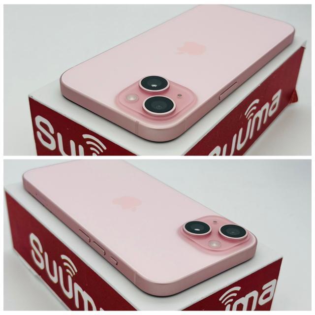 S 94% iPhone 15 128 GB SIM�t���[ �s���N �{�� �� �Ɠd/AV�� 