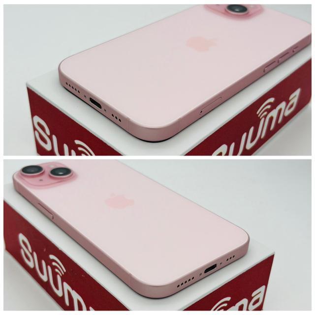 S 94% iPhone 15 128 GB SIM�t���[ �s���N �{�� �� �Ɠd/AV�� 