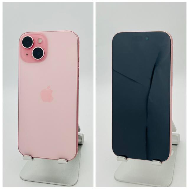S 94% iPhone 15 128 GB SIM�t���[ �s���N �{�� �� �Ɠd/AV�� 