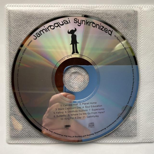 Jamiroquai �V���N���i�C�Y�h CD �W���~���N���C SYNCHRONIZED �P�[�X�Ȃ� �� CD/DVD/�r�f�I�� 
