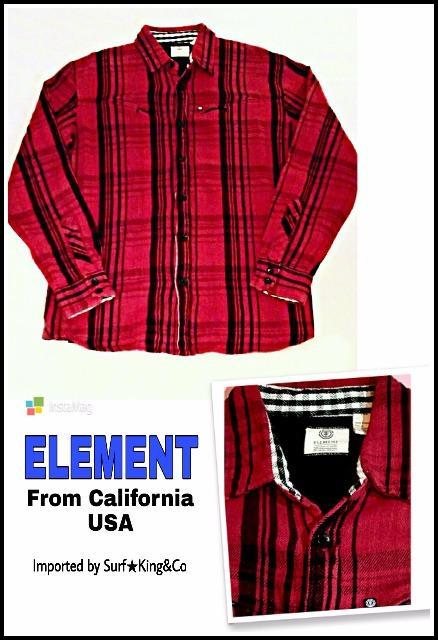 【ELEMENT】厚手コットンヘンプシャツ★貴重な本物USA直輸入モデル!希少USED特価SALE! < ブランド  【ELEMENT】厚手コットンヘンプシャツ★貴重な本物USA直輸入モデル!希少USED特価SALE!  < ブランドの
