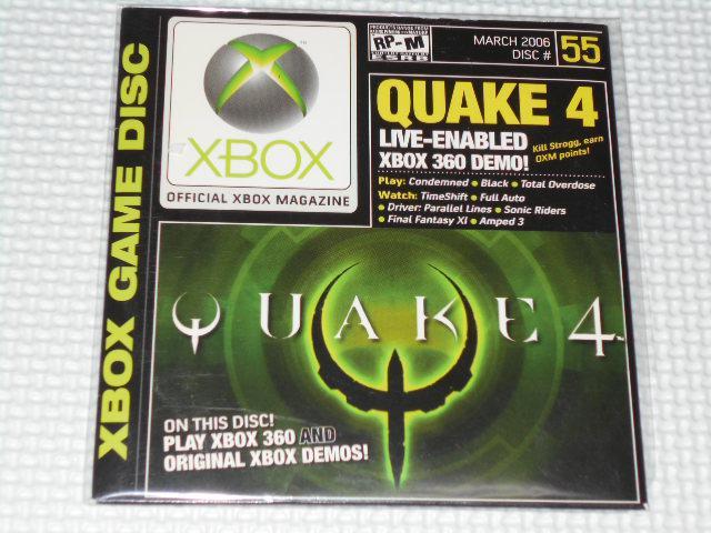 xbox★xbox OFFICIAL XBOX MAGAZINE 2006 DISC 55 < ゲーム本体/ソフト  xbox★xbox OFFICIAL XBOX MAGAZINE 2006 DISC 55  < ゲーム本体/ソフトの