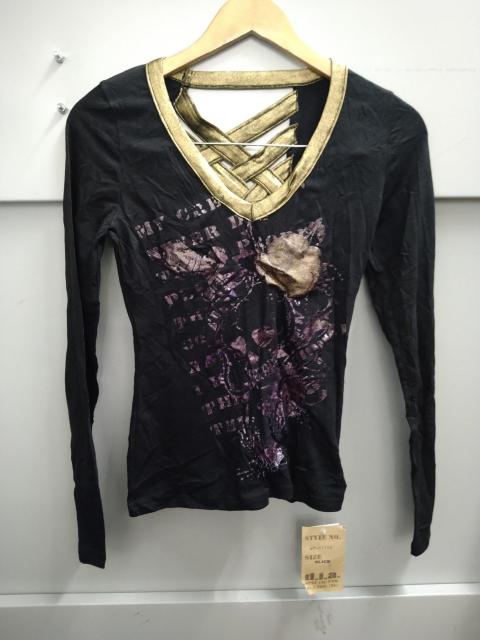 d.i.a☆背中あきスカルプリントロンT < ブランド d.i.a☆背中あきスカルプリントロンT < ブランドの