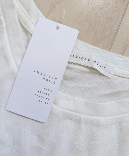 フリーサイズ★AMERICAN HOLIC★フロントタック半袖チュニック★新品★送料無料 < 女性ファッション フリーサイズ★AMERICAN HOLIC★フロントタック半袖チュニック★新品★送料無料 < 女性ファッションの