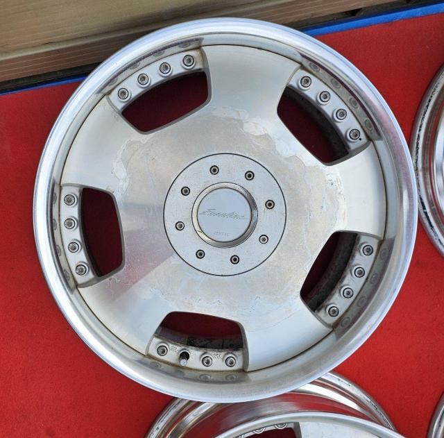 日本製。WORK ユーロライン 18インチ×7.5J +42 PCD114.3 4穴/5穴(マルチ)ホイールのみ4本セットレクサス < 自動車/バイク 日本製。WORK ユーロライン 18インチ×7.5J +42 PCD114.3 4穴/5穴(マルチ)ホイールのみ4本セットレクサス < 自動車/バイク