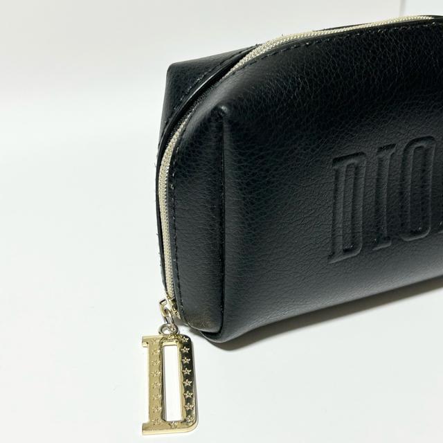 美品 DIOR Christian Dior クリスチャン ディオール コスメポーチ マルチポーチ レザー ブラック < ブランド  美品 DIOR Christian Dior クリスチャン ディオール コスメポーチ マルチポーチ レザー ブラック < ブランドの