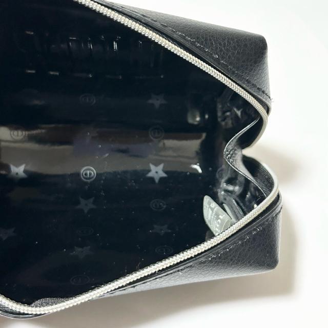 美品 DIOR Christian Dior クリスチャン ディオール コスメポーチ マルチポーチ レザー ブラック < ブランド  美品 DIOR Christian Dior クリスチャン ディオール コスメポーチ マルチポーチ レザー ブラック < ブランドの