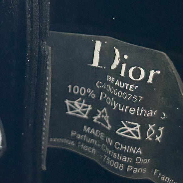 美品 DIOR Christian Dior クリスチャン ディオール コスメポーチ マルチポーチ レザー ブラック < ブランド  美品 DIOR Christian Dior クリスチャン ディオール コスメポーチ マルチポーチ レザー ブラック < ブランドの