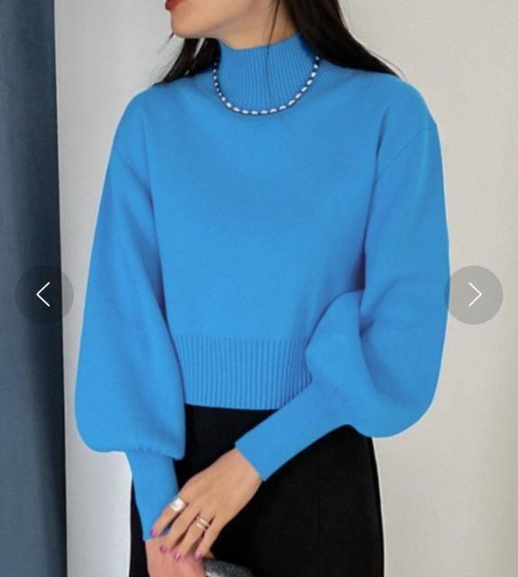 JEANASIS☆Wフェイス太リブショートハイネック < ブランド JEANASIS☆Wフェイス太リブショートハイネック < ブランドの