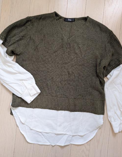 LL★SMILE LAND★重ね着風トップス★新品★送料無料 < 女性ファッション LL★SMILE LAND★重ね着風トップス★新品★送料無料 < 女性ファッションの
