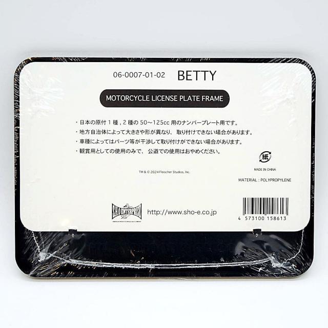 �����z�� Betty Boop ���t 50cc�`125cc �o�C�N�p �i���o�[�t���[�� ���C�Z���X�t���[�� �o�C�N �x�e�B �u�[�v �� ������/�o�C�N