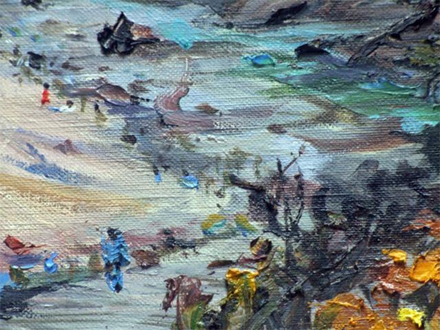 真作保証 油彩画 海野精光 F6号 下田砂スキー場 < ホビー 真作保証 油彩画 海野精光 F6号 下田砂スキー場 < ホビーの