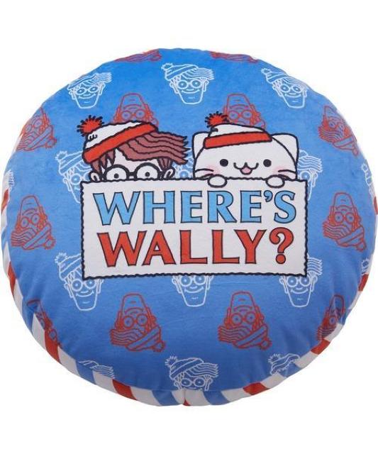 ウォーリーをさがせ!×べるーにゃラウンドもっちりクッション ブルー WHERE’S WALLY? モリリン株式会社 < インテリア/ライフ ウォーリーをさがせ!×べるーにゃラウンドもっちりクッション ブルー WHERE’S WALLY? モリリン株式会社 < インテリア/ライフの