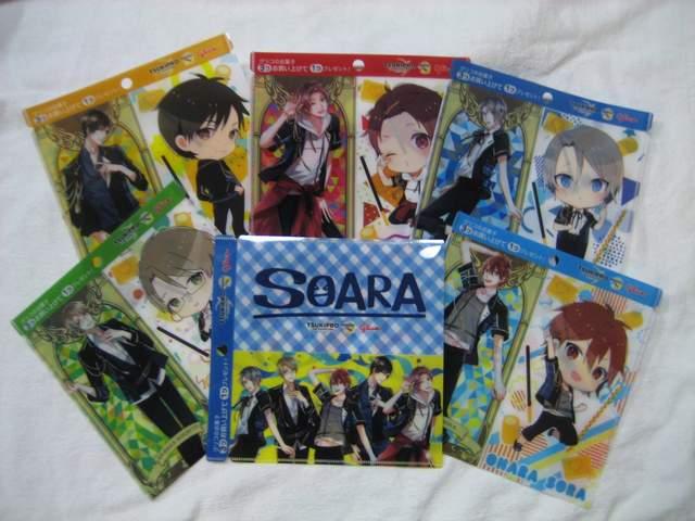 TSUKIPROmeetsグリコ オリジナルスクエアクリアファイル SOARA ツキウタ < アニメ/コミック/キャラクター  TSUKIPROmeetsグリコ オリジナルスクエアクリアファイル SOARA ツキウタ  < アニメ/コミック/キャラクターの