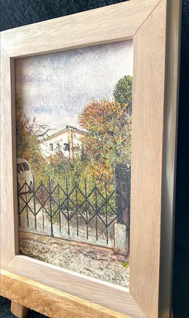 絵画 水彩画ガッシュ水彩・透明水彩『その辺りの風景』 新品・真作保証 原画 < ホビー  絵画 水彩画ガッシュ水彩・透明水彩『その辺りの風景』 新品・真作保証 原画 < ホビーの