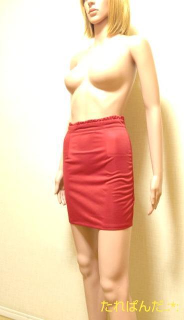 美品☆眩しい光沢レッド×てろA素材のsexyなタイトミニB☆367☆3点で即落 < 女性ファッション  美品☆眩しい光沢レッド×てろA素材のsexyなタイトミニB☆367☆3点で即落  < 女性ファッションの