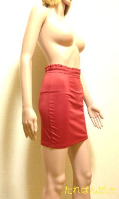 美品☆眩しい光沢レッド×てろA素材のsexyなタイトミニB☆367☆3点で即落 < 女性ファッション  美品☆眩しい光沢レッド×てろA素材のsexyなタイトミニB☆367☆3点で即落 < 女性ファッションの