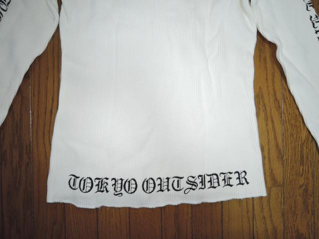 BACKBONE バックボーン V字 ロンTシャツ S 白 サークルロゴ LOGO ワッフル カットソー < ブランド  BACKBONE バックボーン V字 ロンTシャツ S 白 サークルロゴ LOGO ワッフル カットソー < ブランドの