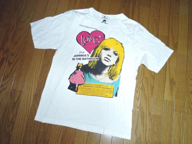 HYSTERIC GLAMOUR�q�X�e���b�N�O���}�[ COURTNEY LOVE�R�[�g�j�[���u T�V���c S�� �K�[���t�H�gTEE �� �u�����h�� 