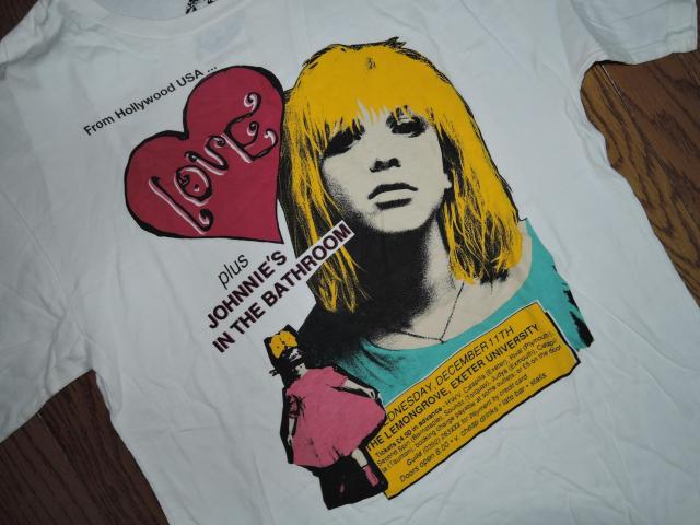 HYSTERIC GLAMOUR�q�X�e���b�N�O���}�[ COURTNEY LOVE�R�[�g�j�[���u T�V���c S�� �K�[���t�H�gTEE �� �u�����h�� 