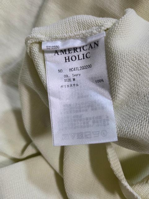 AMERICAN HOLICエコカルットサイドスリットチュニック<エコ・軽い・ニット> < 女性ファッション AMERICAN HOLICエコカルットサイドスリットチュニック<エコ・軽い・ニット> < 女性ファッションの