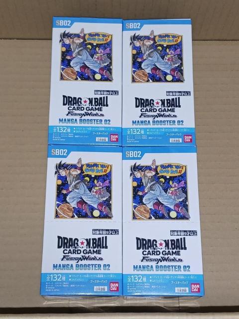 yViJ/KizhS{[X[p[J[hQ[ t[W[h MANGA BOOSTER 02 4BOX   g[fBOJ[h 