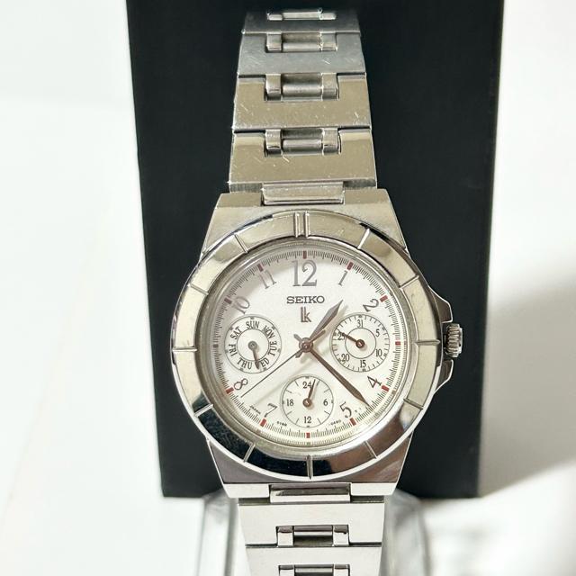 SEIKO セイコー ルキア 腕時計 レディース クォーツ 5Y89-0B30 シルバー 動作確認済み < ブランド SEIKO セイコー ルキア 腕時計 レディース クォーツ 5Y89-0B30 シルバー 動作確認済み < ブランドの