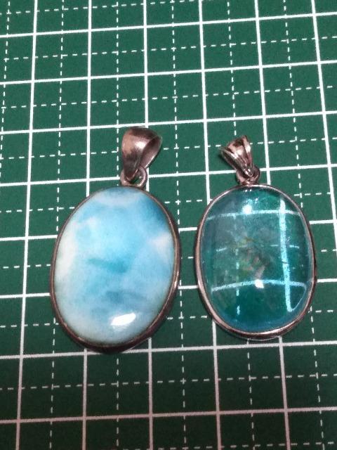 ラリマー ブルートパーズ ペンダントトップ925 < 女性アクセサリー/時計 ラリマー ブルートパーズ ペンダントトップ925 < 女性アクセサリー/時計の