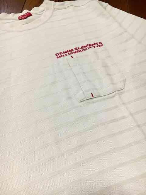 【C&K JEANS】デニムエレメントミレニアムTシャツ◆Lサイズ < 男性ファッション  【C&K JEANS】デニムエレメントミレニアムTシャツ◆Lサイズ < 男性ファッションの