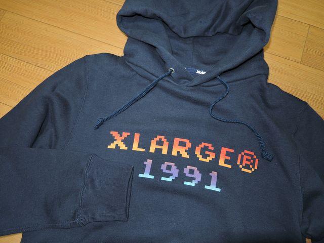 新品エクストララージXLARGEスウェットパーカーS紺ロゴ1991 < ブランド  新品エクストララージXLARGEスウェットパーカーS紺ロゴ1991 < ブランドの