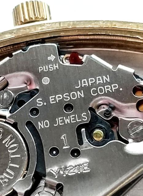 module MADE IN JAPAN SEIKO EPSON movement @pierre cardin@   uh 