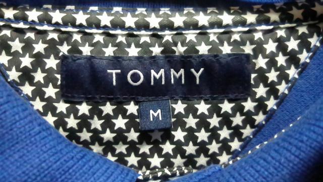 トミー ポロシャツ ブルー Mサイズ TOMMY < ブランド トミー ポロシャツ ブルー Mサイズ TOMMY < ブランドの
