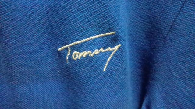 トミー ポロシャツ ブルー Mサイズ TOMMY < ブランド トミー ポロシャツ ブルー Mサイズ TOMMY < ブランドの