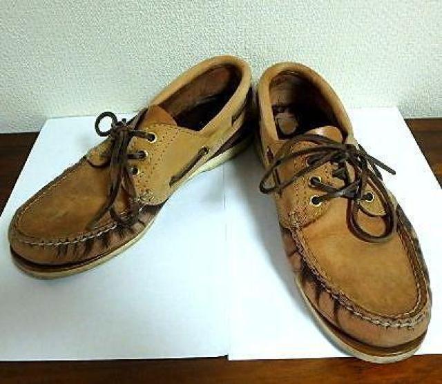 ◆BOTALO ボタロ デッキシューズ メンズ シューズ中古品 42 8 1/2 < 男性ファッション  ◆BOTALO ボタロ デッキシューズ メンズ シューズ中古品 42 8 1/2  < 男性ファッションの