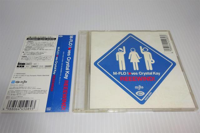 CD★帯付★m−flo loves Crystal Kay★REEEWIND!★2枚同梱270円 < タレントグッズ  CD★帯付★m−flo loves Crystal Kay★REEEWIND!★2枚同梱270円  < タレントグッズの