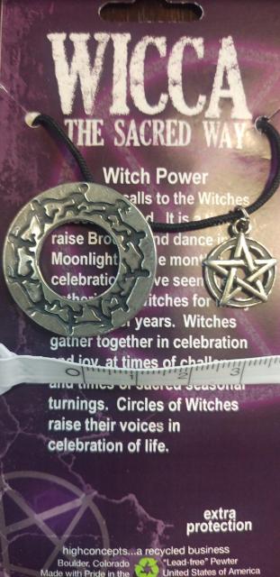 AzureGreen: Wicca Circle pendant 魔女の誇りと力 < 女性アクセサリー/時計  AzureGreen: Wicca Circle pendant 魔女の誇りと力 < 女性アクセサリー/時計の