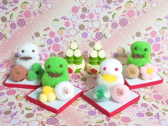 ハンドメイド♪カップ入り!ポンポン和菓子『干支和菓子〜へびさんとプチ和菓子〜』C < ペット/手芸/園芸 ハンドメイド♪カップ入り!ポンポン和菓子『干支和菓子〜へびさんとプチ和菓子〜』C < ペット/手芸/園芸の