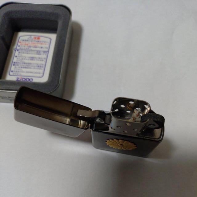 Zippoジッポーライター 菊紋章K24刻印 純金 < 男性ファッション Zippoジッポーライター 菊紋章K24刻印 純金 < 男性ファッションの