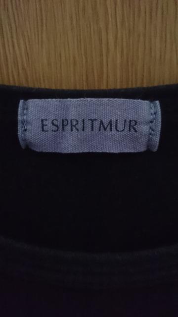 ESPRITMUR エスプリミュール☆Tシャツ★ブラック☆綿100%★日本製☆ < 女性ファッション ESPRITMUR エスプリミュール☆Tシャツ★ブラック☆綿100%★日本製☆ < 女性ファッションの