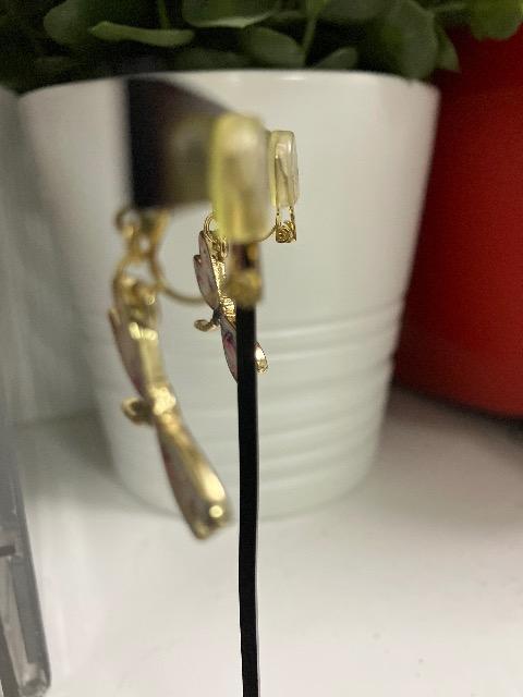 ハンドメイド トンボ イヤリング < 女性ファッション ハンドメイド トンボ イヤリング < 女性ファッションの