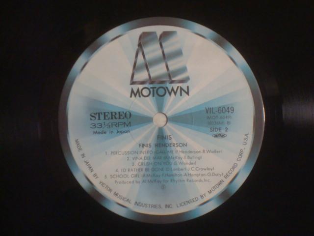 �^�Ă�凋C�O�iFINIS�j/ �t�B�j�X�E�w���_�[�\���iFINIS HENDERSON�j �і�LP �� CD/DVD/�r�f�I�� 