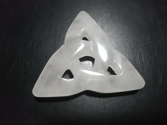 天然石★白水晶 ケルトノット ペンダントトップ < 女性アクセサリー/時計 天然石★白水晶 ケルトノット ペンダントトップ < 女性アクセサリー/時計の