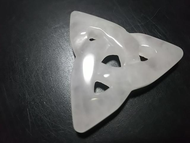 天然石★白水晶 ケルトノット ペンダントトップ < 女性アクセサリー/時計 天然石★白水晶 ケルトノット ペンダントトップ < 女性アクセサリー/時計の