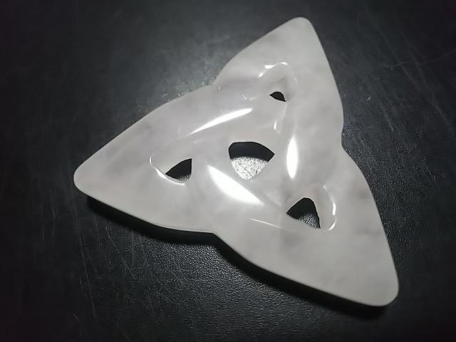 天然石★白水晶 ケルトノット ペンダントトップ < 女性アクセサリー/時計 天然石★白水晶 ケルトノット ペンダントトップ < 女性アクセサリー/時計の