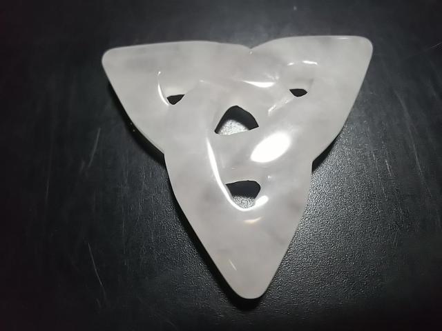 天然石★白水晶 ケルトノット ペンダントトップ < 女性アクセサリー/時計 天然石★白水晶 ケルトノット ペンダントトップ < 女性アクセサリー/時計の