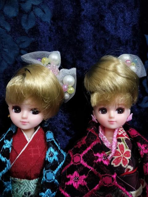 カスタムリカちゃん双子本体&着物セット < おもちゃ カスタムリカちゃん双子本体&着物セット < おもちゃの