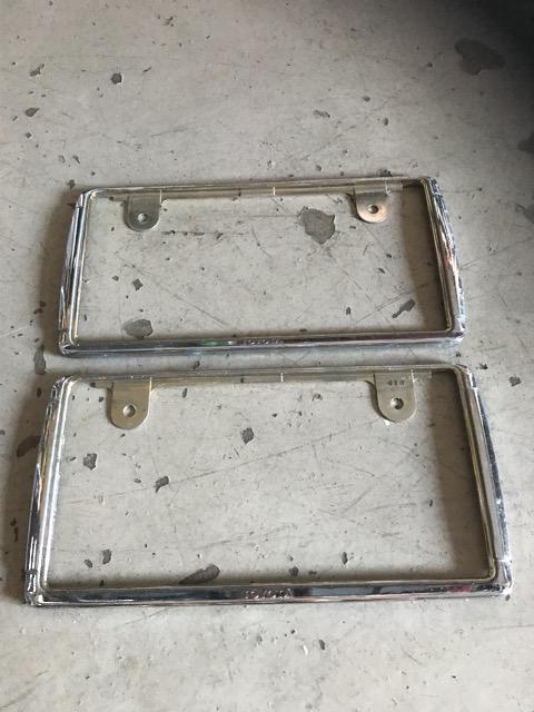 トヨタ純正オプションメッキナンバーフレーム一台セット < 自動車/バイク トヨタ純正オプションメッキナンバーフレーム一台セット < 自動車/バイク