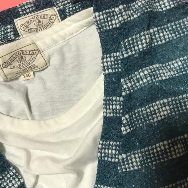 ♯GRANGESTA♯カーディガン&ロンT2点セット140グランジェスタスタンダード < キッズ/ベビー  ♯GRANGESTA♯カーディガン&ロンT2点セット140グランジェスタスタンダード < キッズ/ベビーの