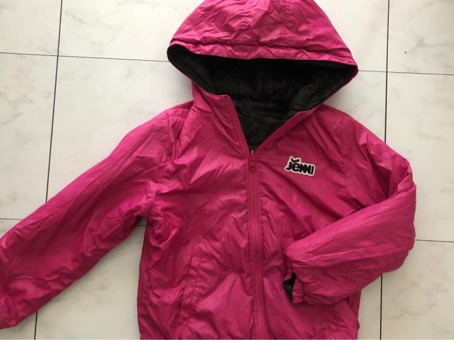 JENNIリバーシブル中綿コート★130cm < ブランド JENNIリバーシブル中綿コート★130cm < ブランドの